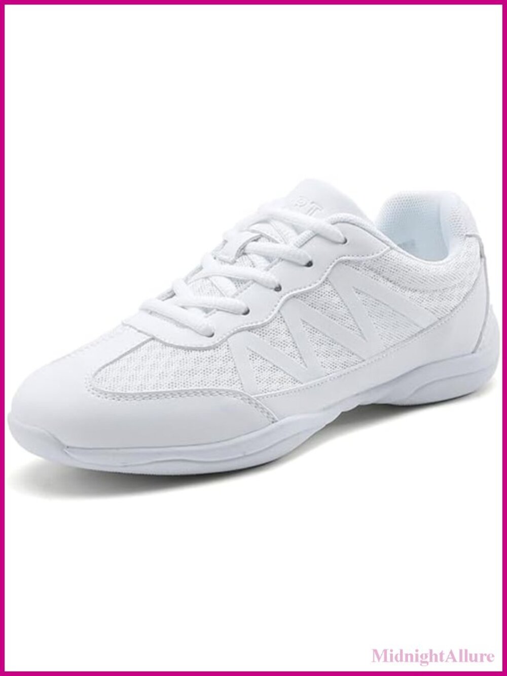 Girls Cheerleading Shoes Athletic Sneakers Lightweight Breathable